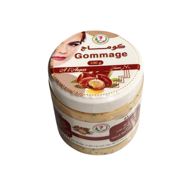 Gommage à l'huile d'Argan – Exfoliant Visage 100g – Soin Naturel