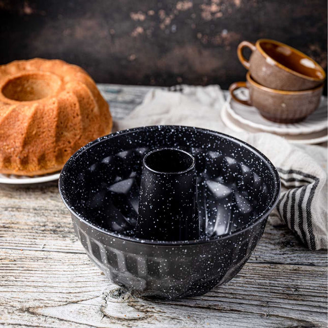 GRANIETEN BAKPLAAT VOOR CAKE 22CM KLAUSBERG KB-7839