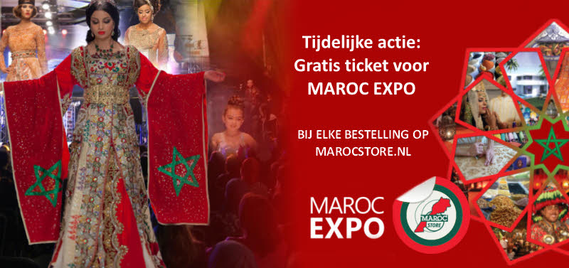 Gratis ticket voor Maroc Expo – bij je bestelling