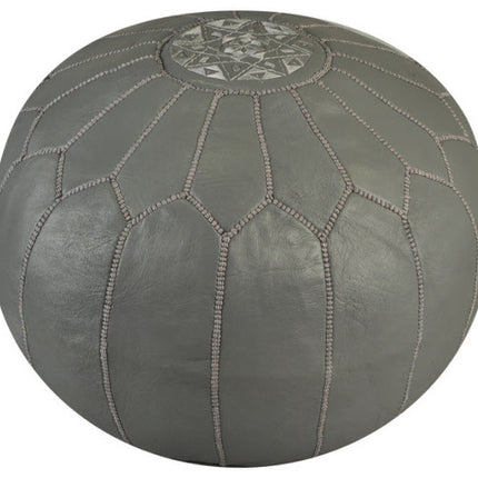 Marokkanischer Pouf Grau