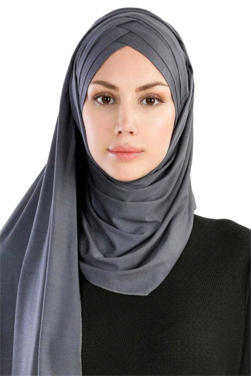 Jersey Three-Layer Hijab