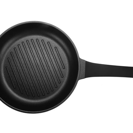 Ronde Grillpan met deksel - steakpan