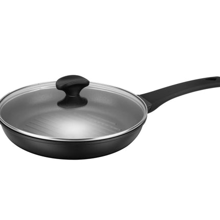 Ronde Grillpan met deksel - steakpan