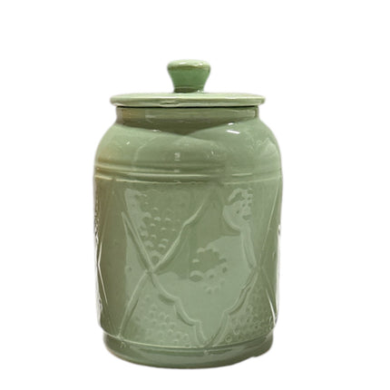 Vorratsdose - Keramische Dekodose - Graviert 13cm