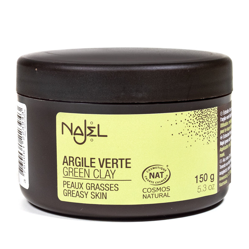 Najel green clay powder face mask - 150 g