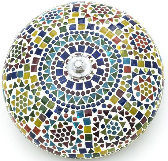 Oriental mosaic ceiling lamp multicolour Classic