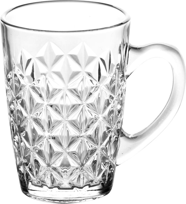 Tassen mit Griff – Glasset, 6-teilig