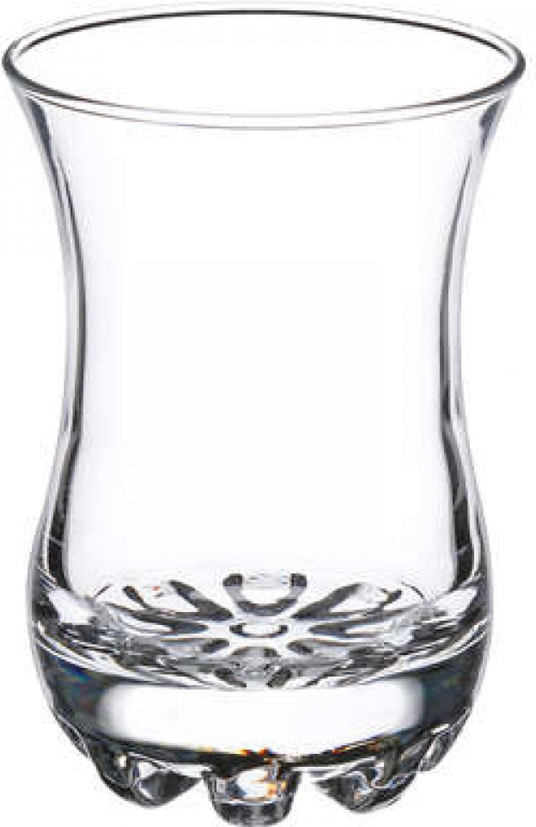 Turkse theeglaasjes set van 6 – espressoglaasjes 8 cl, vaatwasserbestendig
