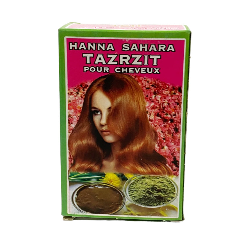 Henné du Sahara Tazrzit Naturel Henné marocain pour les cheveux