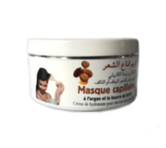 Hair Mask with Argan Oil and Shea Butter - Deeply Hydrating and Nourishing
