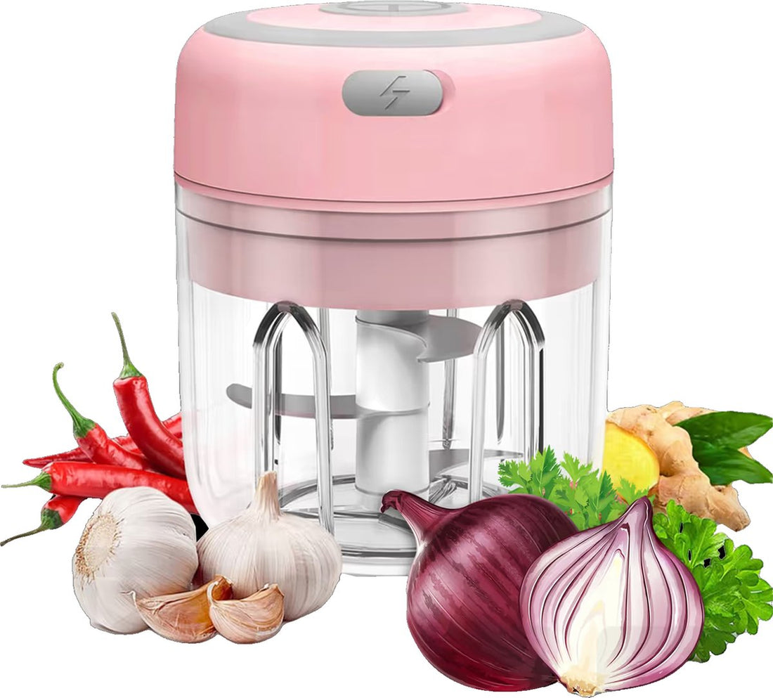 Hachoir électrique - Boule de recharge USB - Mini hachoir portable - 250ml