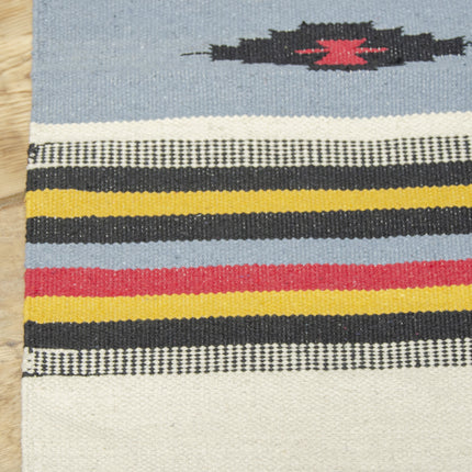 Handgewebter Kelim-Teppich 70 x 140 cm