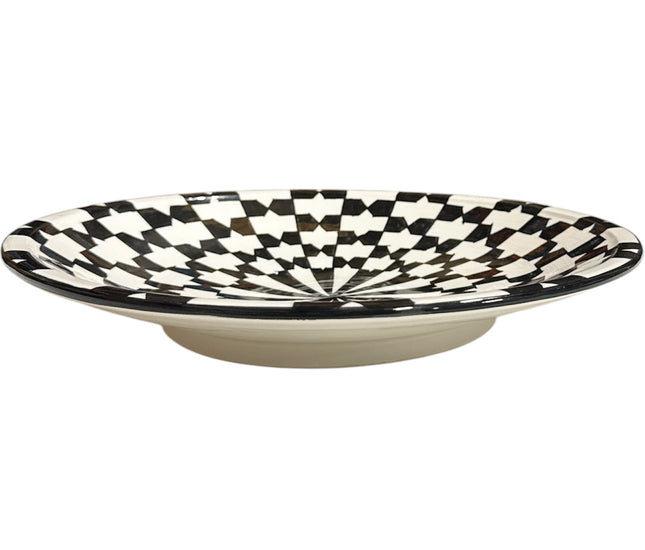 Handmade - Marokkaanse Keramische schaal fes Ø34