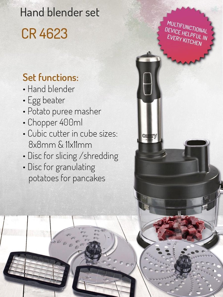 Mixeur plongeant 1600W CR 4623 Camry