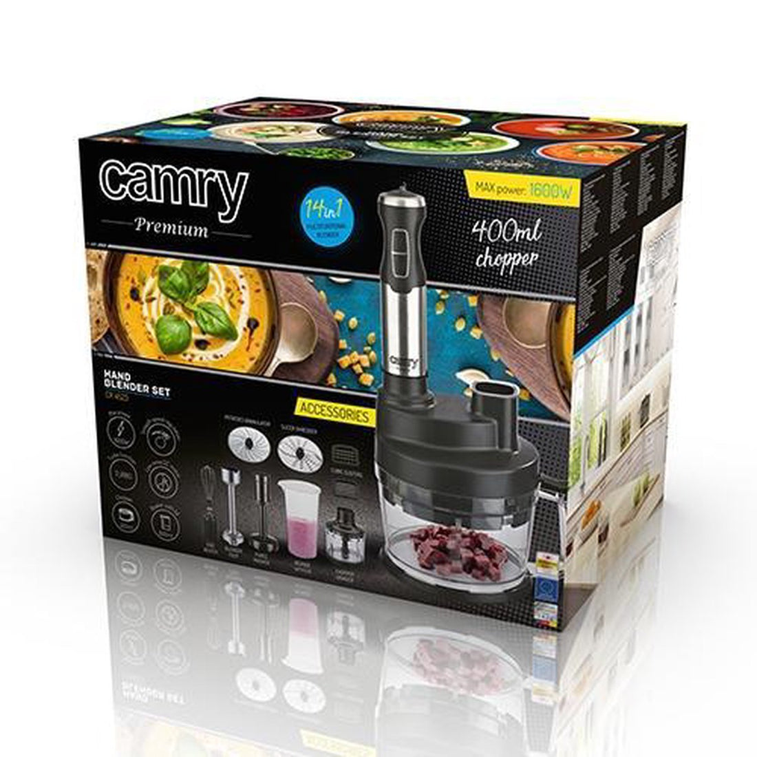Mixeur plongeant 1600W CR 4623 Camry