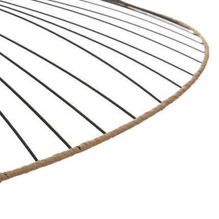 Hängelampe ALARA – Schwarz – 69,5 cm – Metall – E27