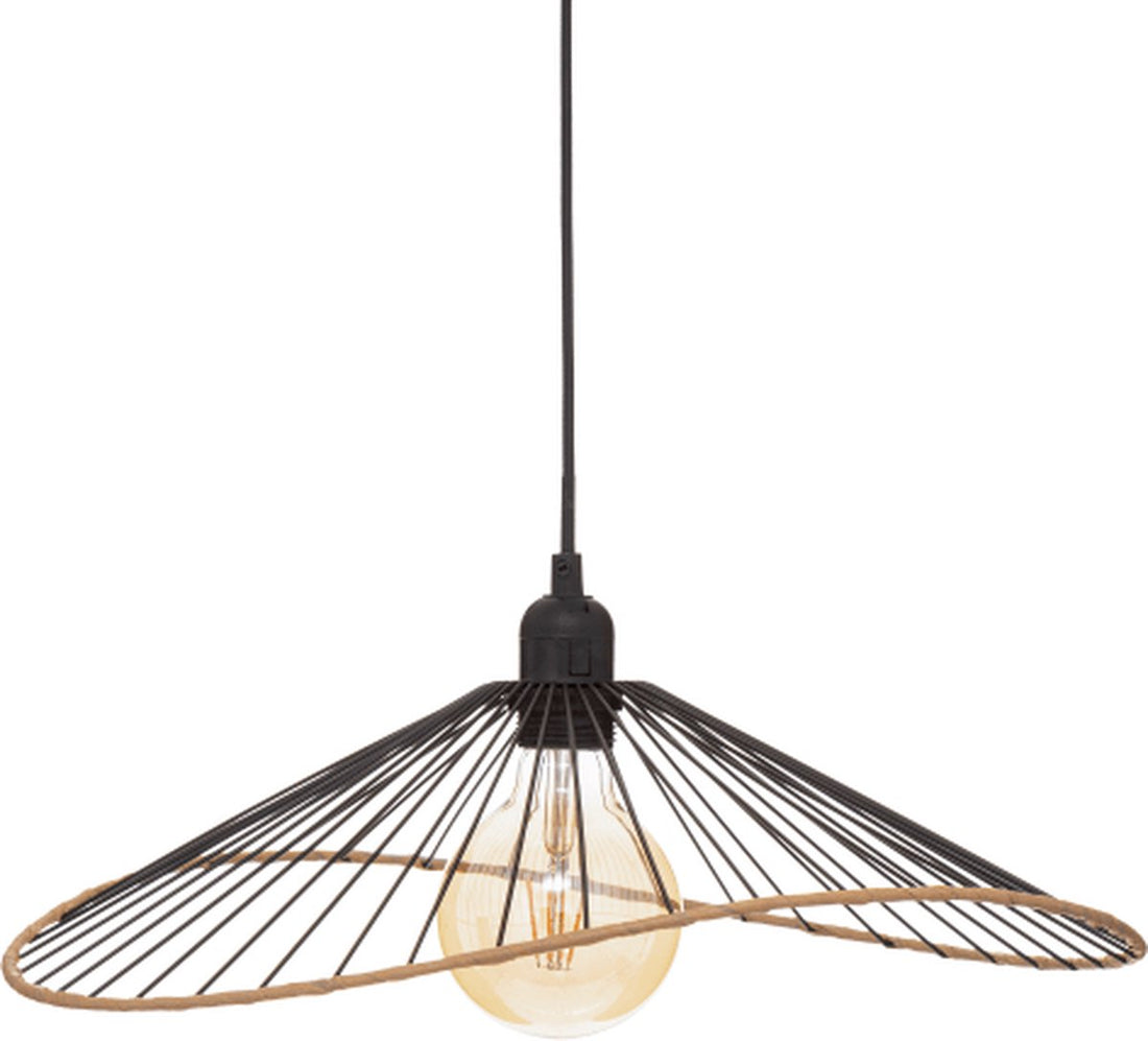 Modern Alara pendant lamp black metal wire