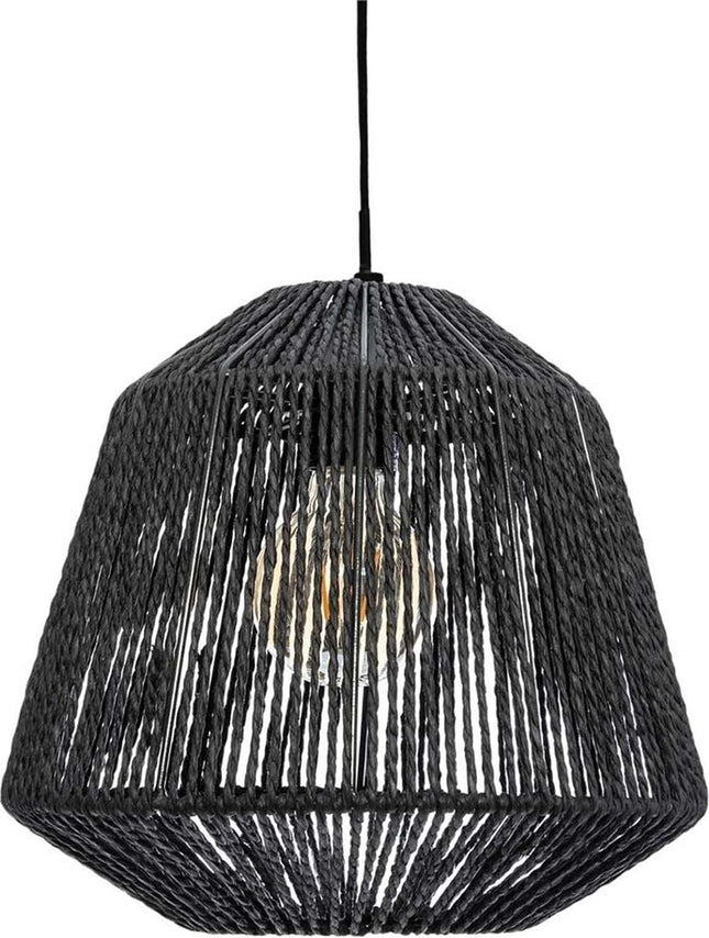 Hanglamp Boho Ø 29 cm Zwart