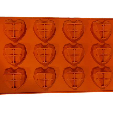Silikon 3D Herzform Backform