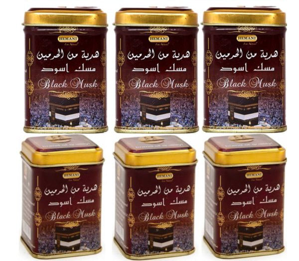 Hemani black musk geurblokjes – musk jamid, alcoholvrij, 6 stuks – foto 2