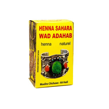 Natürliches Henna Sahara 100 Gramm