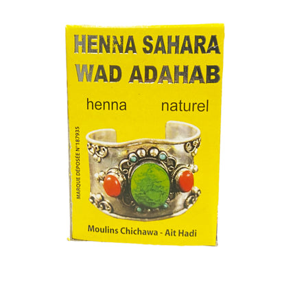 Natürliches Henna Sahara 100 Gramm