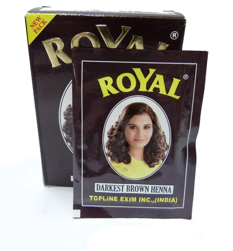 Henné Royal brun foncé