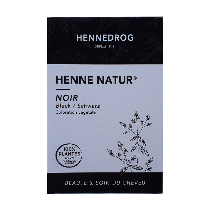 Natural black henna powder