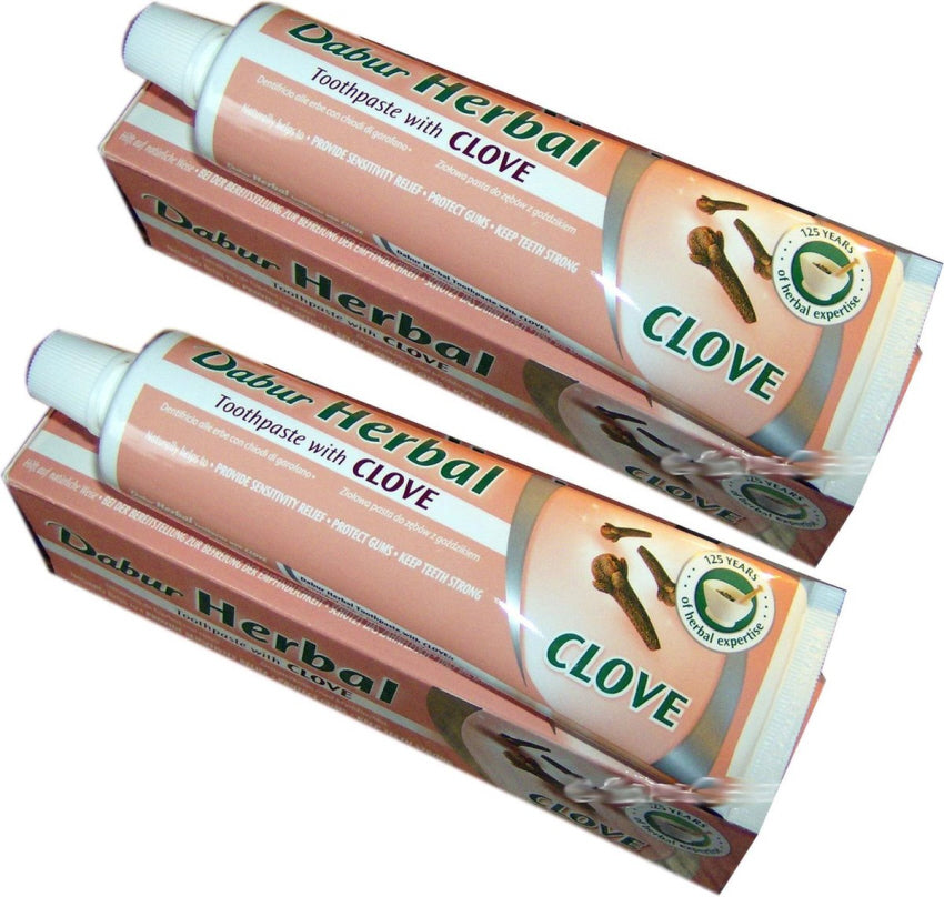 Dabur Herbal Clove tandpasta met kruidnagel – 100 ml – foto 3
