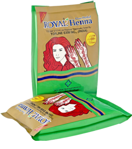 Poudre naturelle Royal Henna 500 grammes