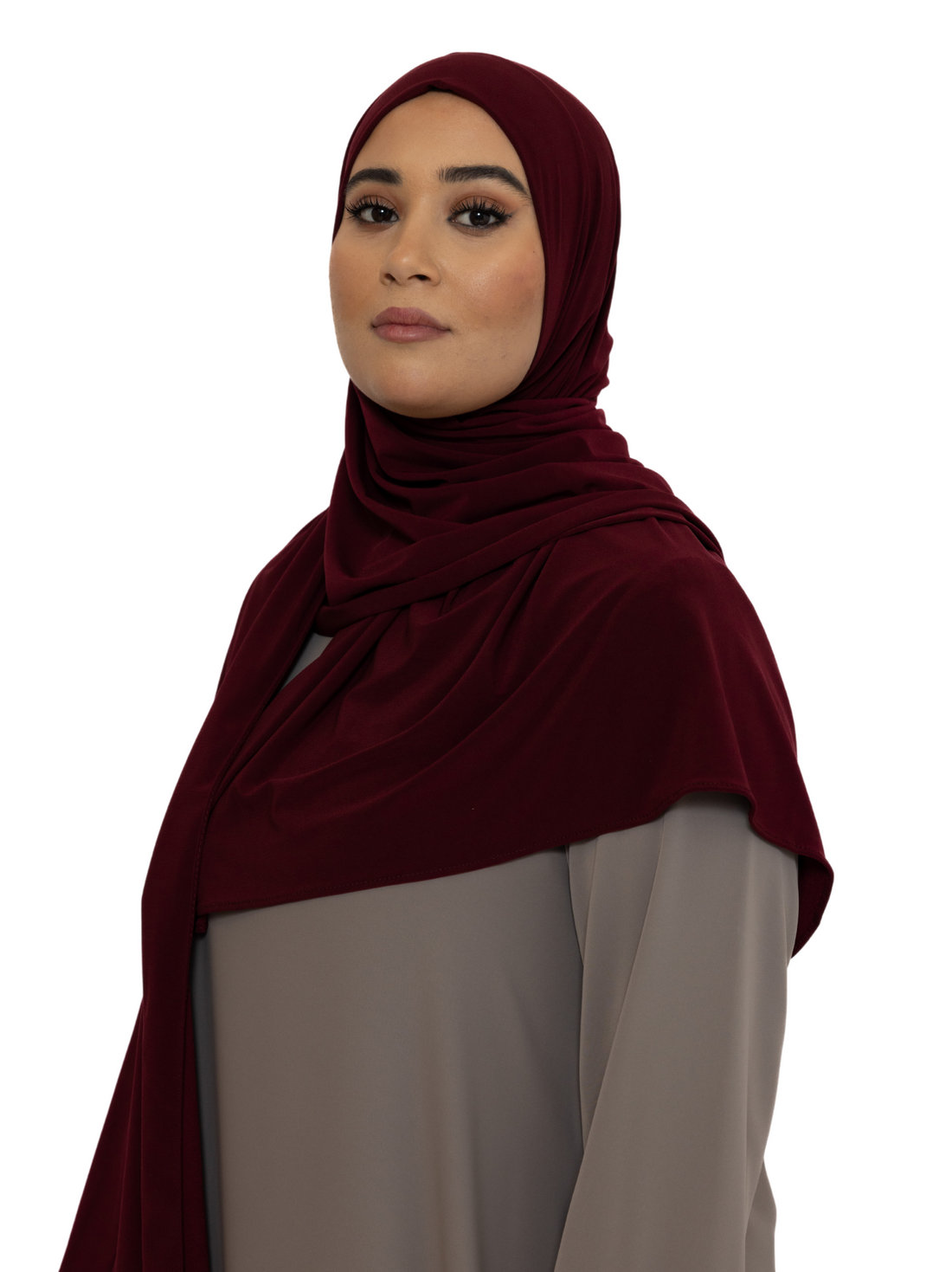 Premium stretch jersey sjaal – hoofddoek die blijft zitten, 180 x 70 cm – foto 12