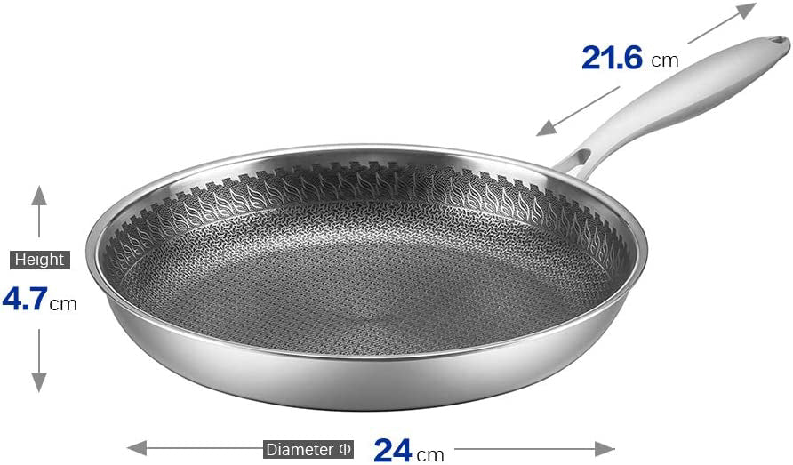 Poêle Winsdom - Acier inoxydable - aluminium