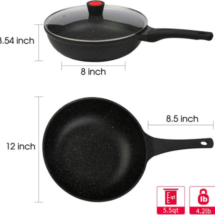Cainfy Wok/Roerbak Pan 30 cm - PFOA vrij