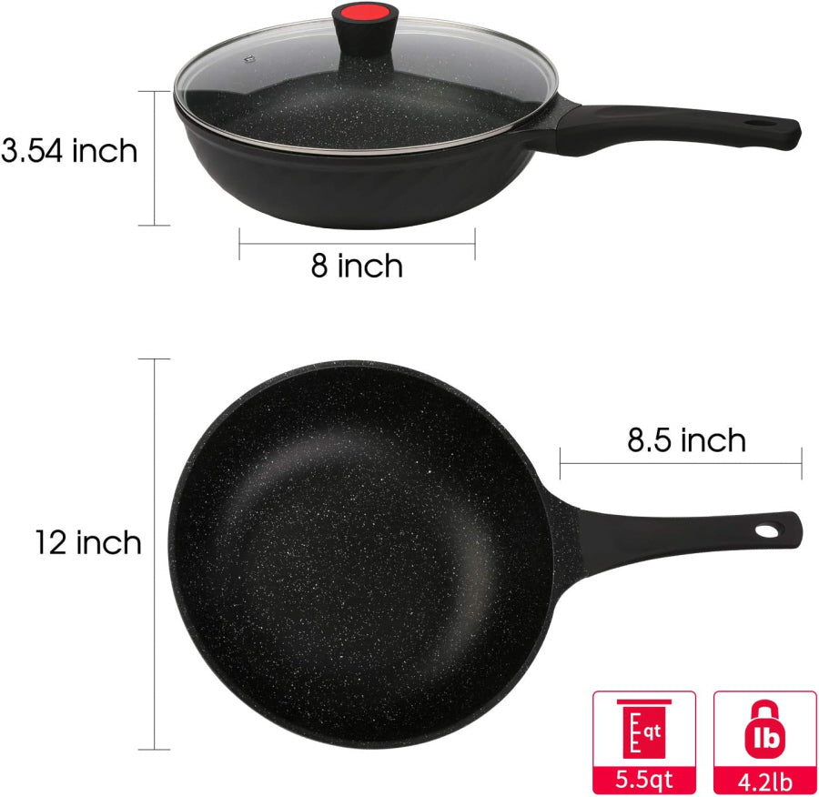 Poêle/Wok Cainfy 30 cm - Sans PFOA