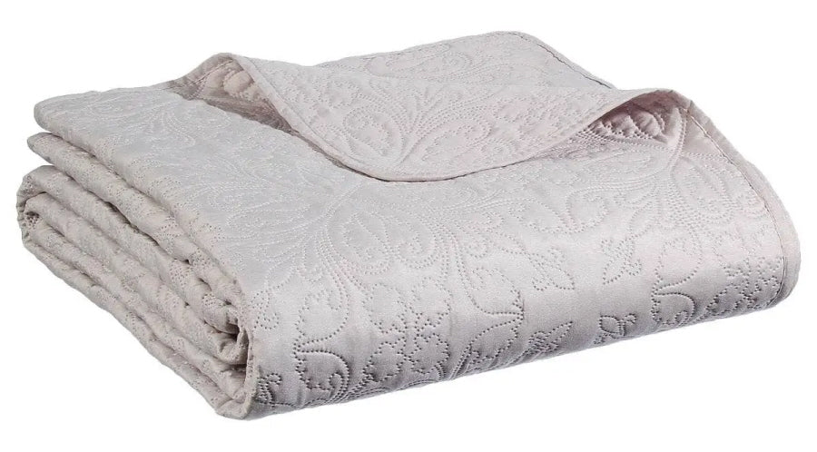 Bedsprei Arabic beige 260 x 240 cm – dubbelzijdig, sierlijk patroon