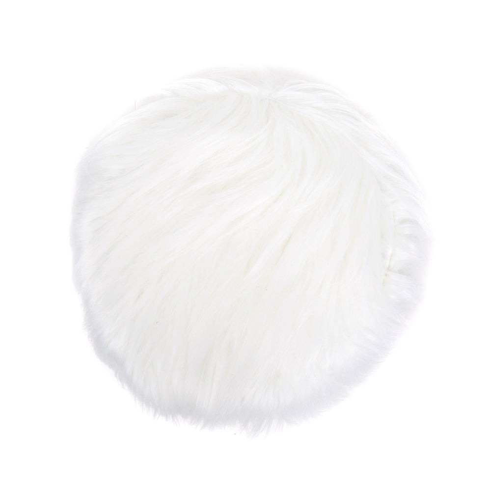 Repose-pieds Pouf Tabouret blanc