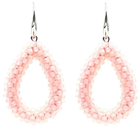 Pink earrings
