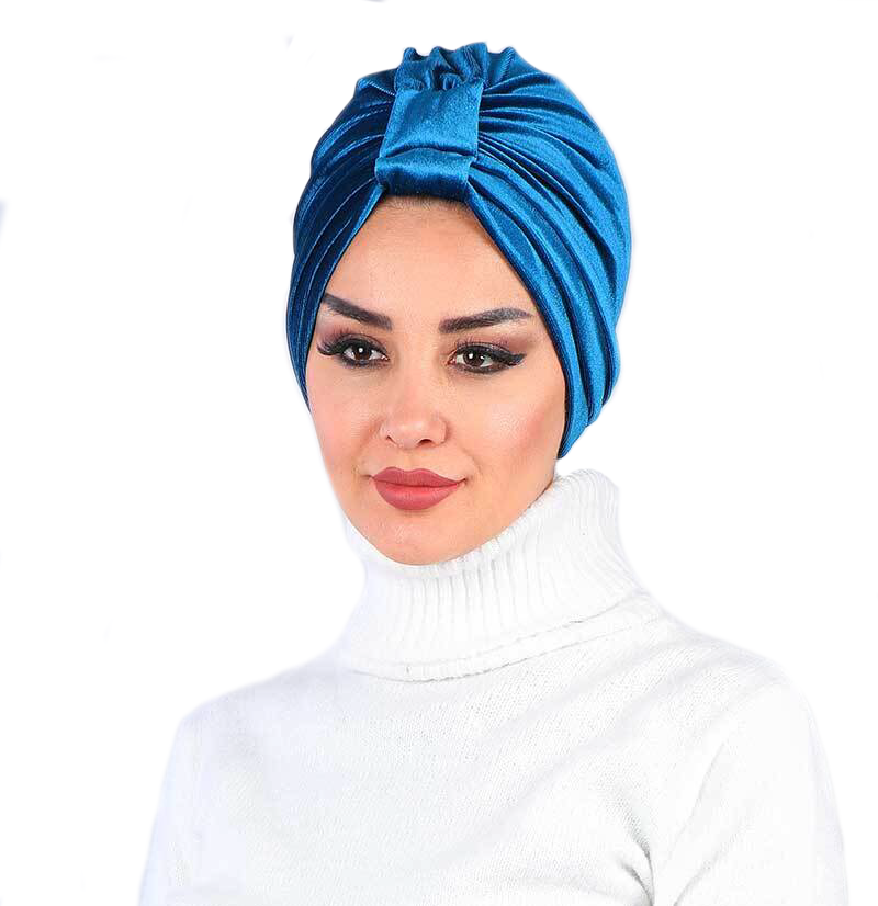 Velvet turban