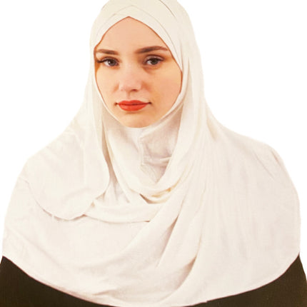 Jersey two Layered instant Hijab