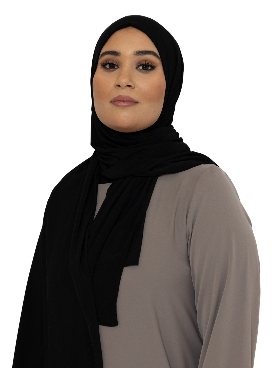 Premium stretch jersey sjaal – hoofddoek die blijft zitten, 180 x 70 cm – foto 10