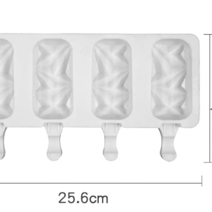 Magnum Pops 4 | Schokoladenform | Silikon-Backform | inkl. 20 Stäbchen