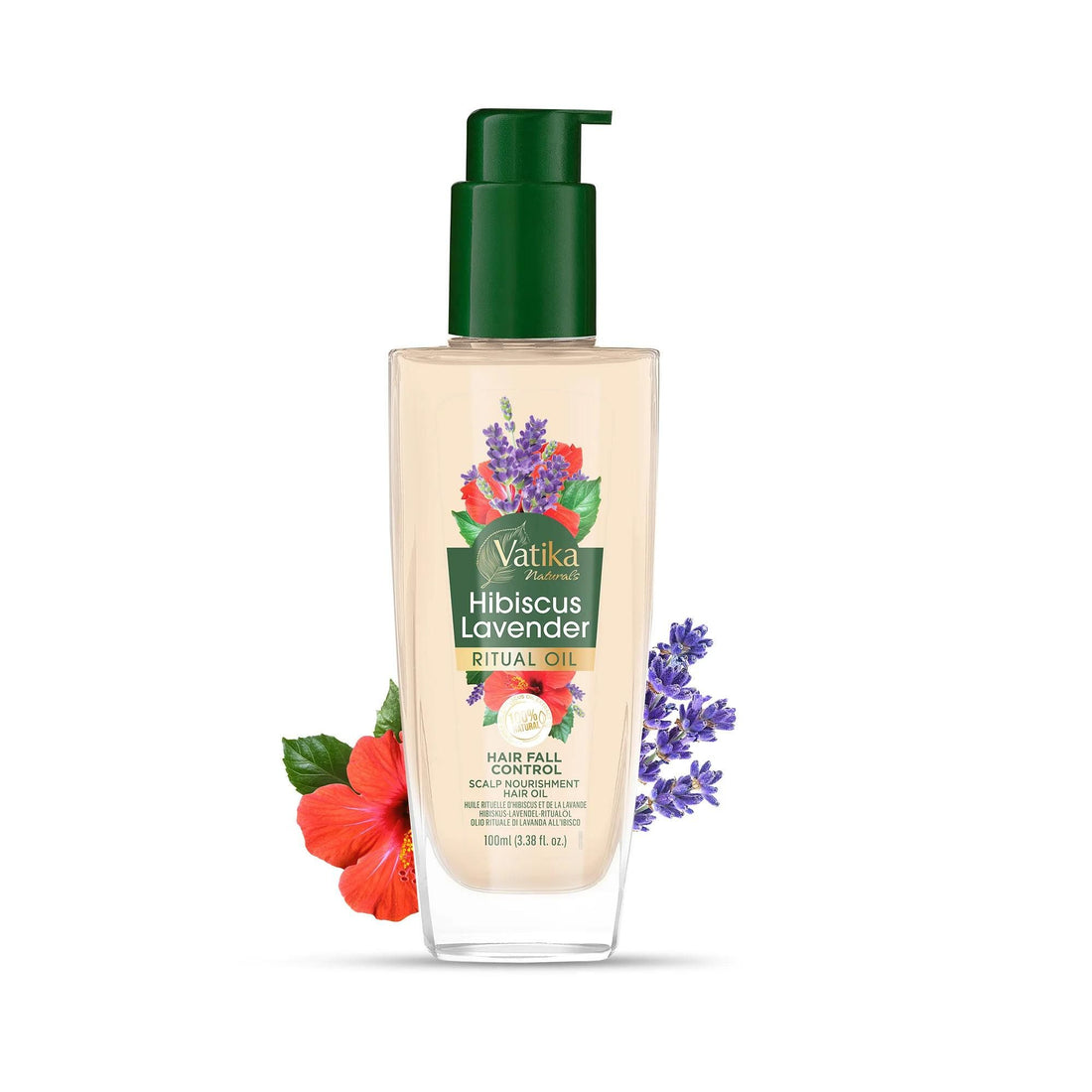 Dabur Vatika Hibiscus Lavender Ritual Oil – haarolie met lavendel, 100 ml