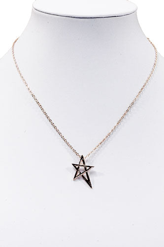 Collier étoile marocaine (ROSE)