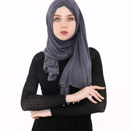 Jersey dreilagiger Hijab