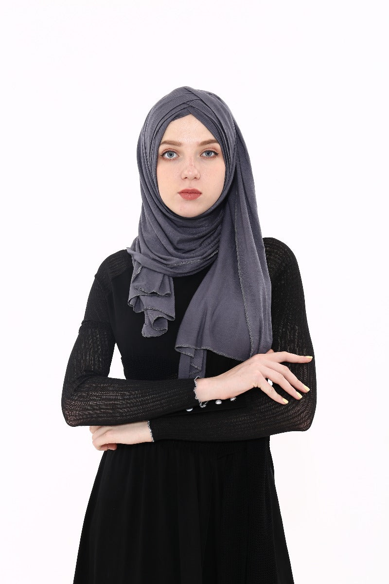 Jersey Three-Layer Hijab