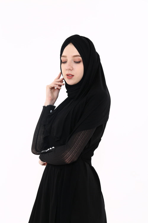 Jersey Three-Layer Hijab