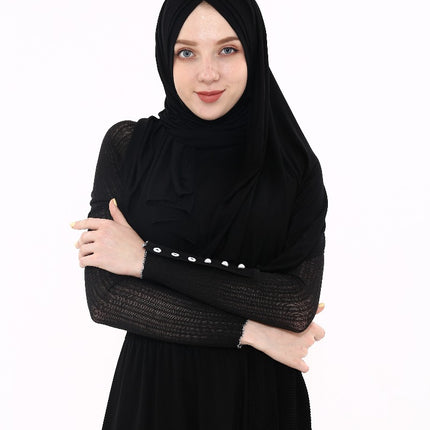 Jersey dreilagiger Hijab