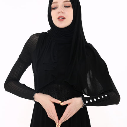 Jersey dreilagiger Hijab