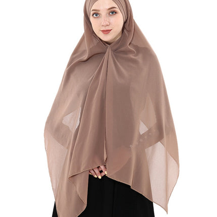 Zwillings-Chiffon-Hidschāb