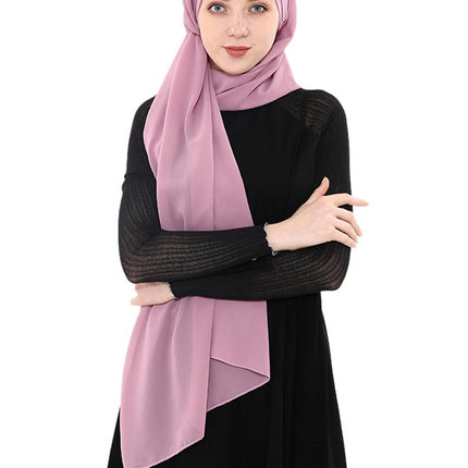Zwillings-Chiffon-Hidschāb